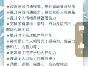 解析中国式家庭教育：以悟性提升为核心的心理阴影减少技巧