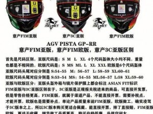 agv 亚洲版和欧洲版有何不同？买哪个更适合你？