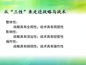 战略战术融合：军团指挥官核心技能深度解析