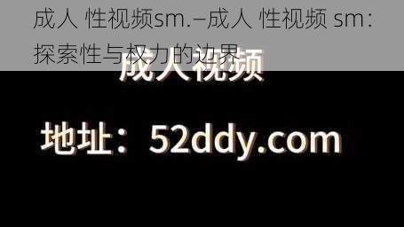 成人 性视频sm.—成人 性视频 sm：探索性与权力的边界