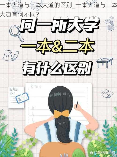 一本大道与二本大道的区别_一本大道与二本大道有何不同？