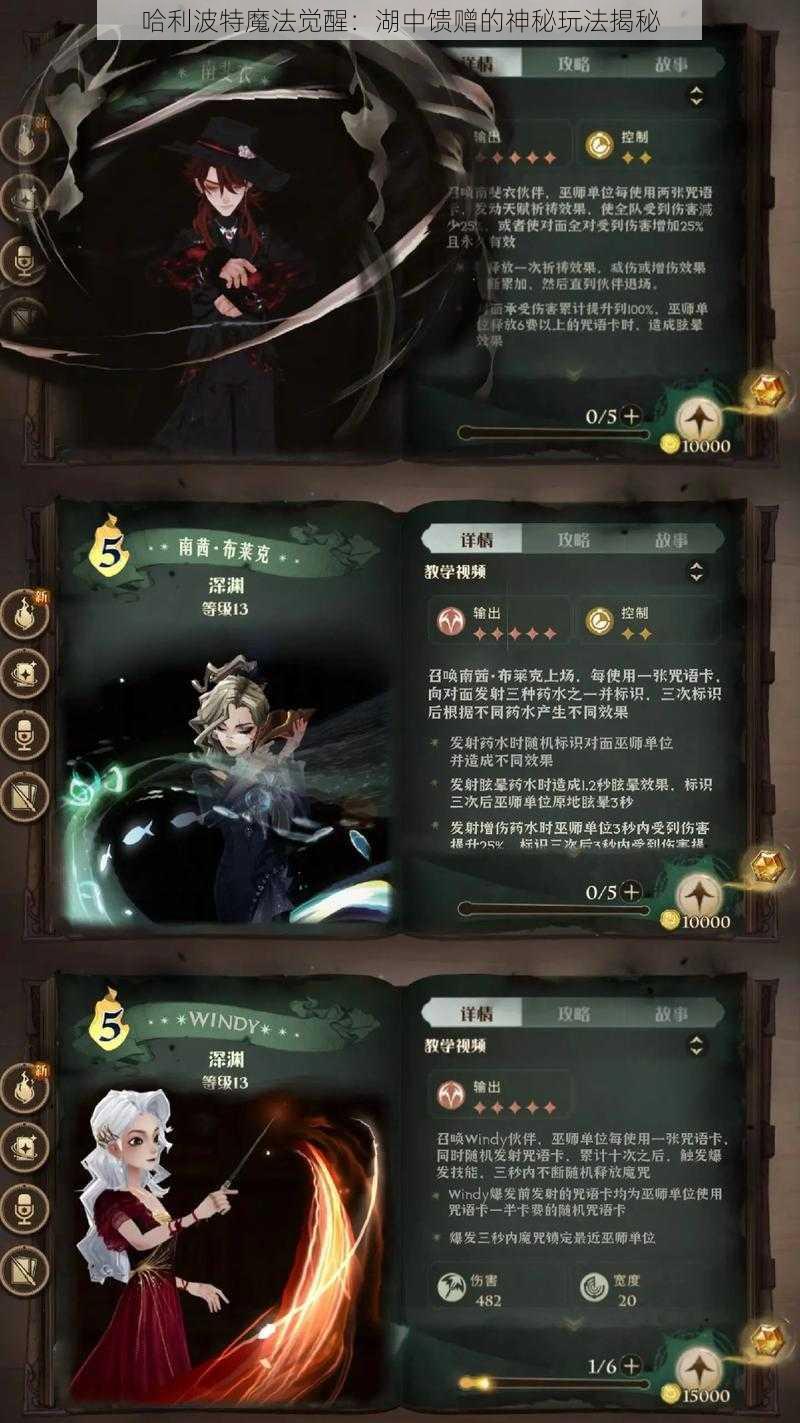 哈利波特魔法觉醒：湖中馈赠的神秘玩法揭秘