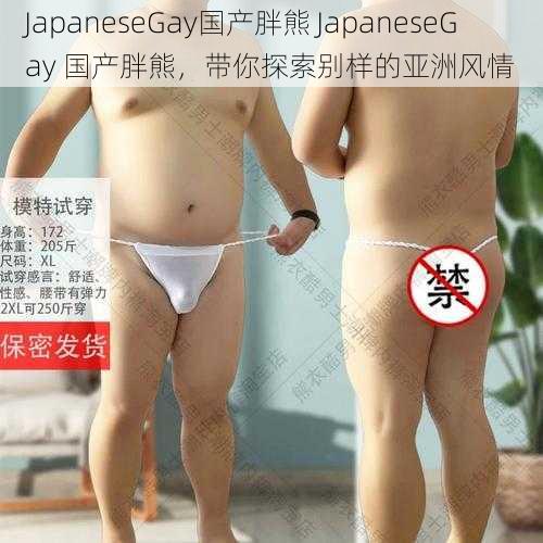 JapaneseGay国产胖熊 JapaneseGay 国产胖熊，带你探索别样的亚洲风情