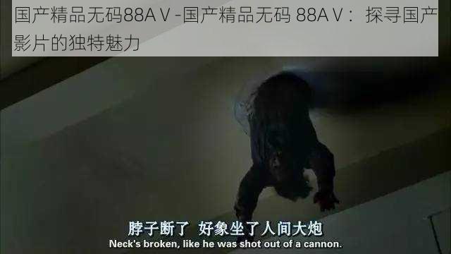 国产精品无码88AⅤ-国产精品无码 88AⅤ：探寻国产影片的独特魅力