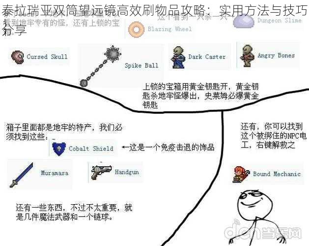 泰拉瑞亚双筒望远镜高效刷物品攻略：实用方法与技巧分享