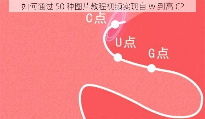 如何通过 50 种图片教程视频实现自 W 到高 C？