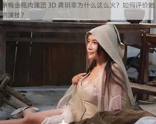 新梅金瓶肉蒲团 3D 龚玥菲为什么这么火？如何评价她的演技？