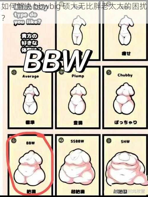 如何解决 bbwbig 硕大无比胖老太太的困扰？