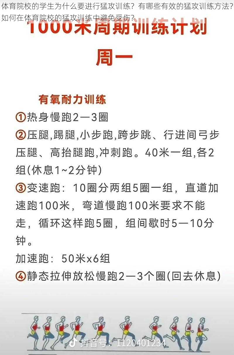 体育院校的学生为什么要进行猛攻训练？有哪些有效的猛攻训练方法？如何在体育院校的猛攻训练中避免受伤？